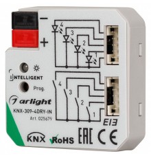 Контроллер штор Arlight Intelligent KNX-309-4DRY-IN (BUS)