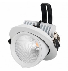 Встраиваемый светильник Arlight Ltd-Explorer LTD-EXPLORER-R130-20W Warm3000 (WH, 38 deg)