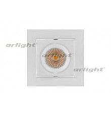 Встраиваемый светильник Arlight  CL-KARDAN-S102x102-9W White (WH, 38 deg)