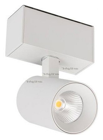 Светильник на штанге Arlight MAG-SPOT-45-R85-7W Warm3000 (WH, 24 deg, 24V) 026964