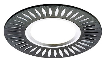 Встраиваемый светильник Ambrella Light Classic A507 A507 BK/AL