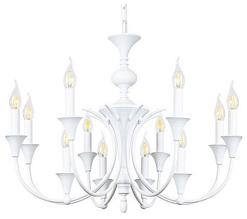 Подвесная люстра Arte Lamp Collinetta A4094LM-12WH