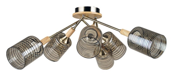 Потолочная люстра Arte Lamp Maria A4536PL-6AB