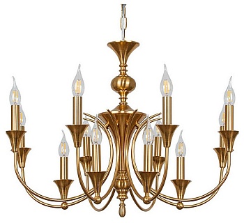 Подвесная люстра Arte Lamp Collinetta A4094LM-12PB