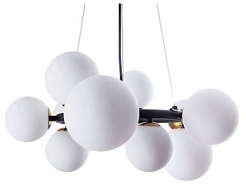 Подвесная люстра Arte Lamp Gemini A2243SP-10BK