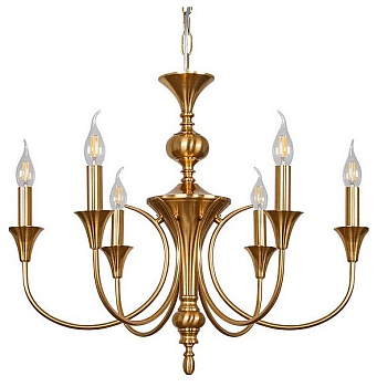 Подвесная люстра Arte Lamp Collinetta A4094LM-6PB