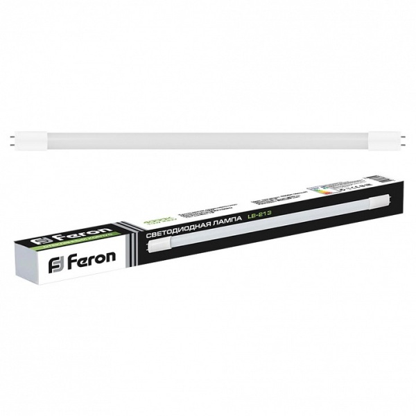 Лампа светодиодная Feron LB-213 G13 10Вт 4000K 25497