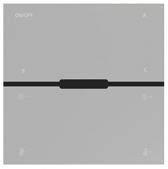 Панель универсальная клавишная накладная ST-Luce SKYLINE 220 ST015.400.97