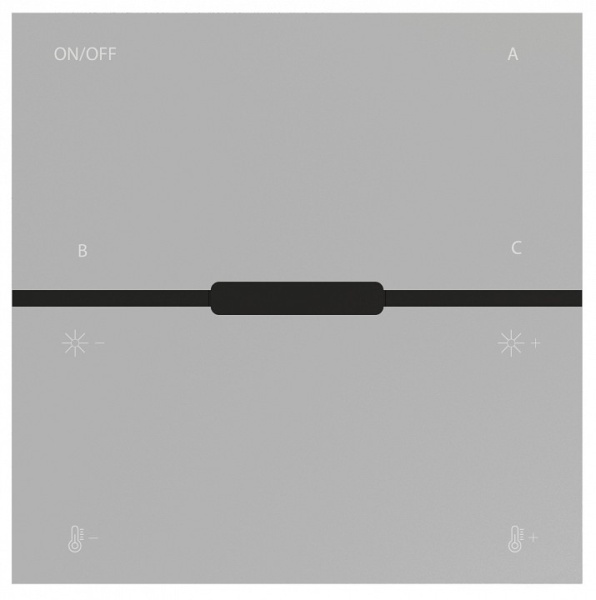 Панель универсальная клавишная накладная ST-Luce SKYLINE 220 ST015.400.97