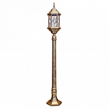 Наземный высокий светильник Feron Витраж с ромбом 11348