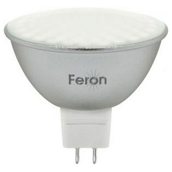 Лампа светодиодная Feron LB-26 GU5.3 7Вт 6400K 25237