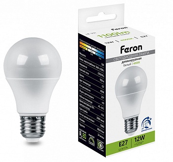 Лампа светодиодная Feron LB-931 E27 12Вт 4000K 51053