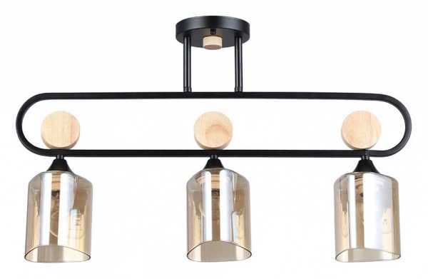 Светильник на штанге Arte Lamp Glamore A5076PL-3BK