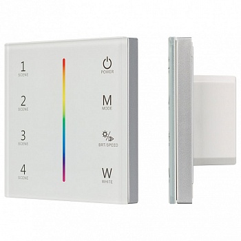 Панель-регулятора цвета RGBW сенсорная встраиваемая Arlight Sens 025168