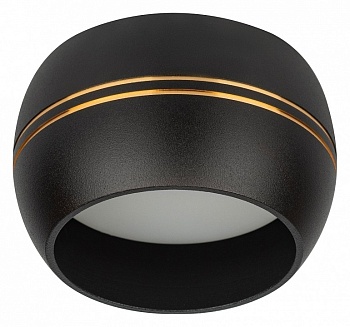 Накладной светильник Эра OL13 GX53 BK/GD Б0049036