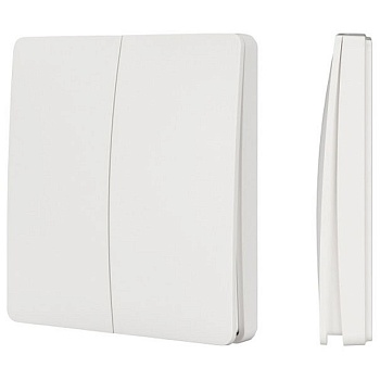 Выключатель беспроводной  двухклавишный Arlight TUYA 031685