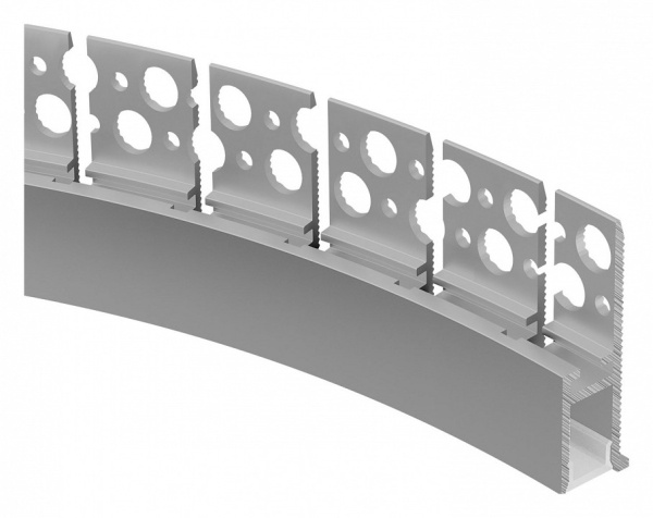 Профиль встраиваемый с нишей Arlight FANTOM 043694(1)