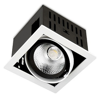 Встраиваемый светильник Ambrella Light Cardano T811 BK/CH 12W 4200K