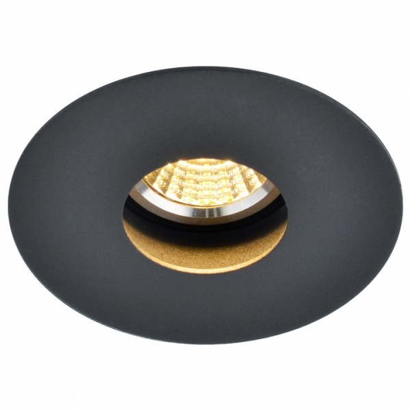 Встраиваемый светильник Arte Lamp Accento A3217PL-1BK