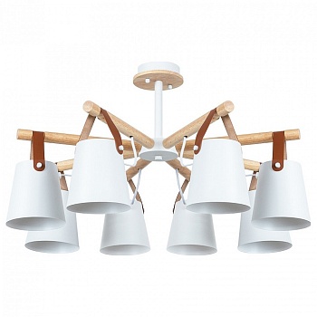 Люстра на штанге Arte Lamp Thomas A7032PL-8WH