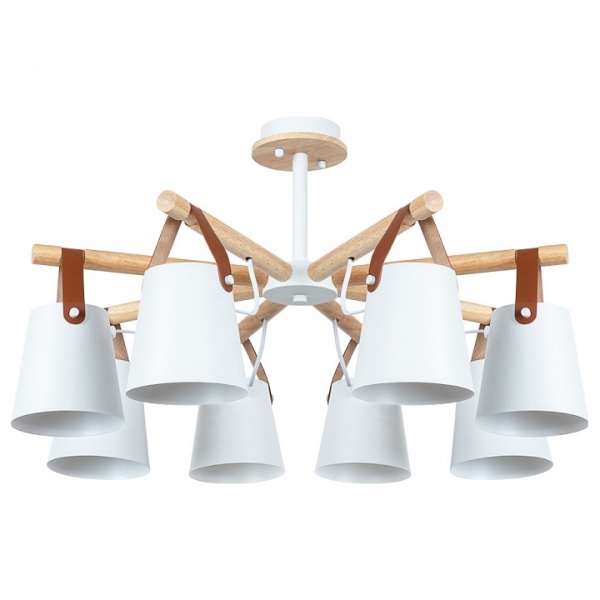 Люстра на штанге Arte Lamp Thomas A7032PL-8WH