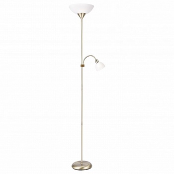 Торшер с подсветкой Arte Lamp Duetto A9569PN-2AB