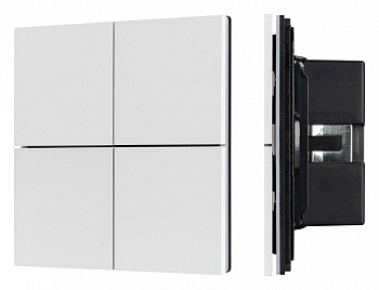 Панель-диммер клавишный встраиваемый Arlight KNX 038365