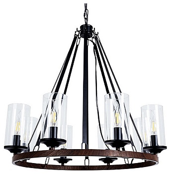 Подвесная люстра Arte Lamp Dalim A7014SP-8BK