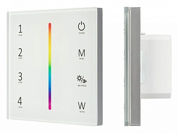 Панель-регулятора цвета RGBW  сенсорный встраиваемый Arlight SMART 028140