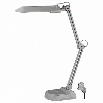 Настольная лампа офисная Эра NL-202 NL-202-G23-11W-GY