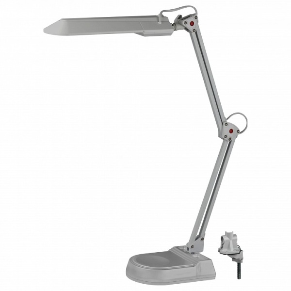 Настольная лампа офисная Эра NL-202 NL-202-G23-11W-GY