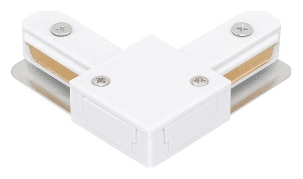 Соединитель угловой L-образный для треков DesignLed Треки и аксессуары люкс CN2-WH-L