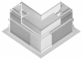 Соединитель угловой L-образный для треков встраиваемых Ambrella Light GL GL3352