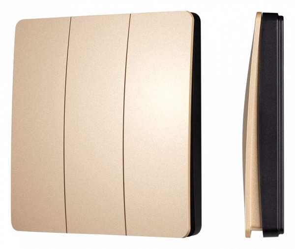 Выключатель беспроводной трехклавишный Arlight INTELLIGENT 051677