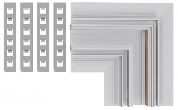 Соединитель угловой внутренний для треков встраиваемых ST-Luce SKYLINE 48 ST1007.529.12